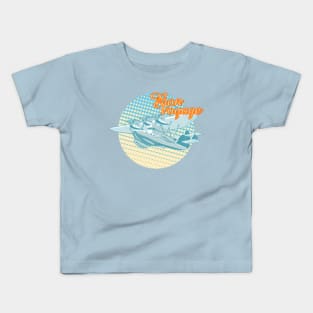 Cartoon plane Kids T-Shirt